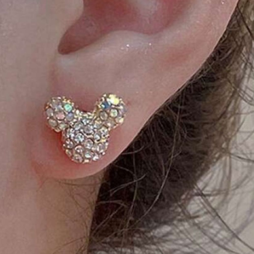 3for$20 Fashionable And Cute Cartoon Mouse Earrings, Fashionable Animal